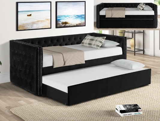 TRINA BLACK DAYBED Smyrna Furniture Outlet