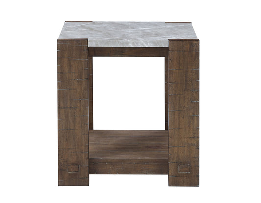 Libby, End Table, Sintered Stone
