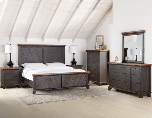 Bear Creek Brown King Bedroom
