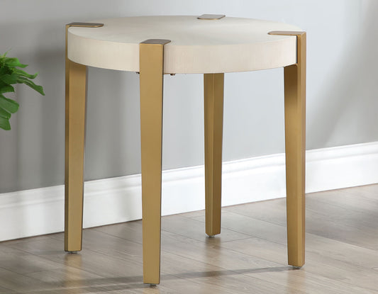 Gracie, End Table, White