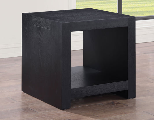 Aubrey, End Table, Black Finish
