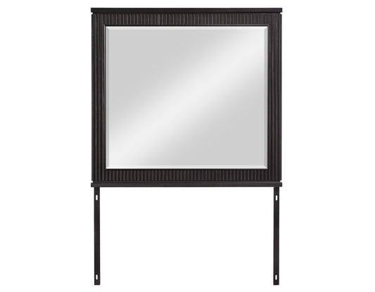 Henry Reeded 42″ Mirror, Espresso Finish