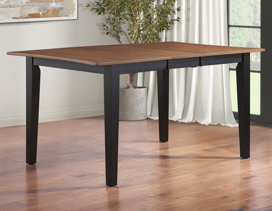 Joplin 50-62″ Dining Table with 12″ Leaf
