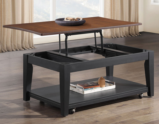 Joplin, Lift-Top Cocktail Table, Castered