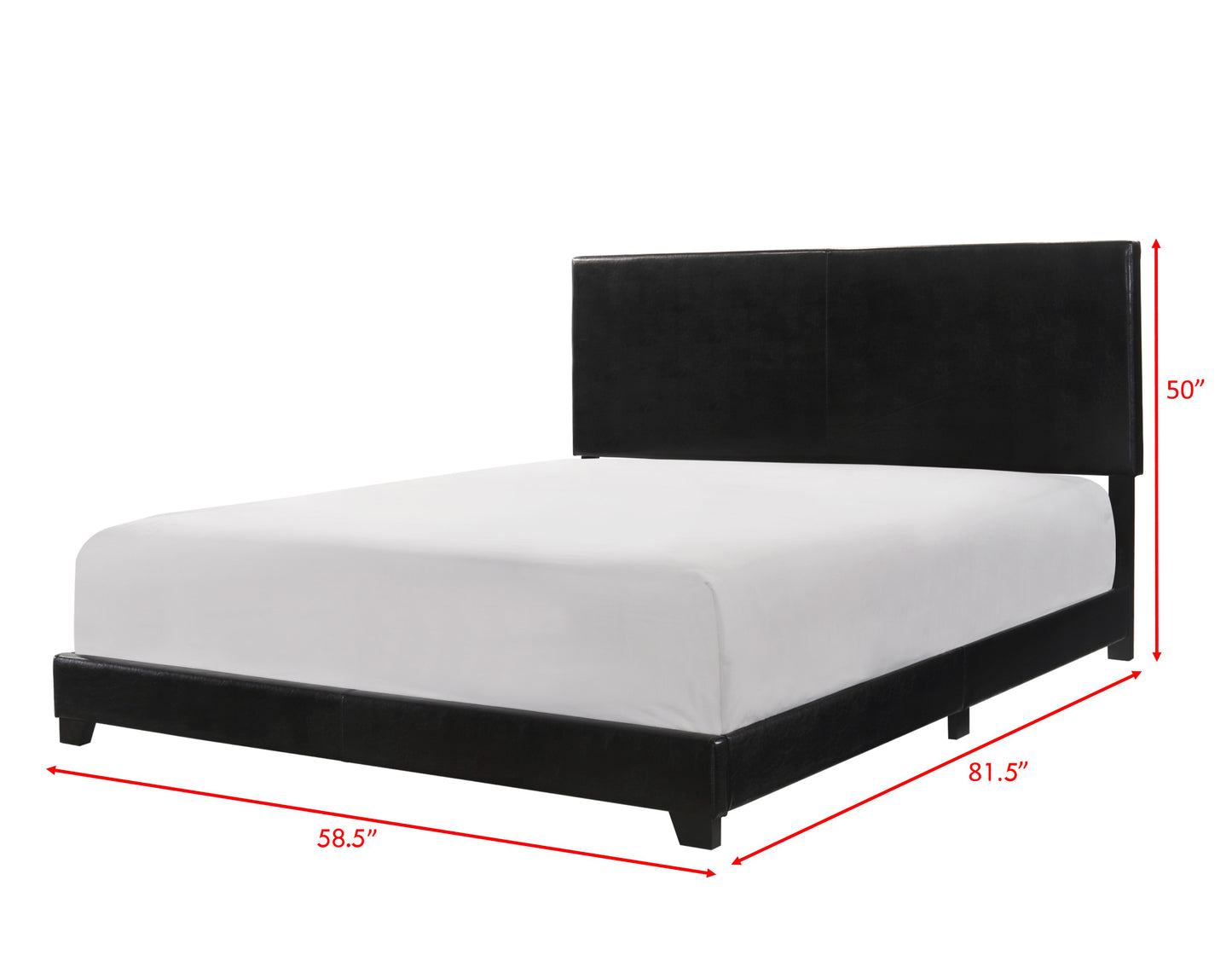 ERIN FULL BED BLACK