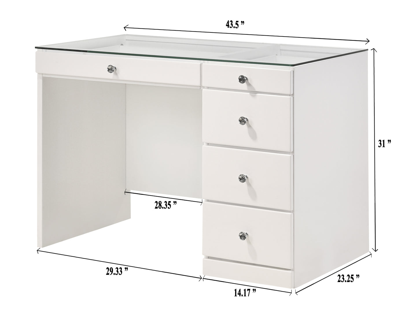 MORGAN VANITY TOP WHITE
