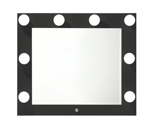 LUXO VANITY TOP W/LED BLACK