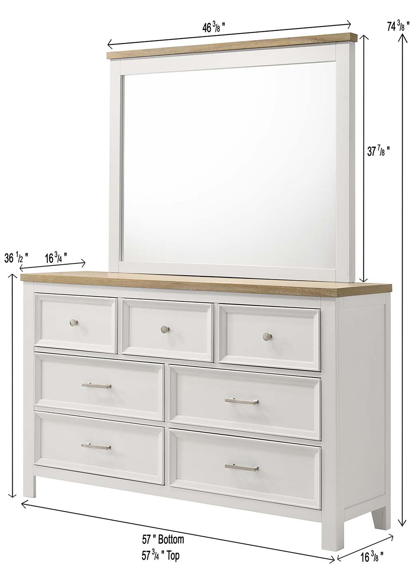 ASTON DRESSER MIRROR