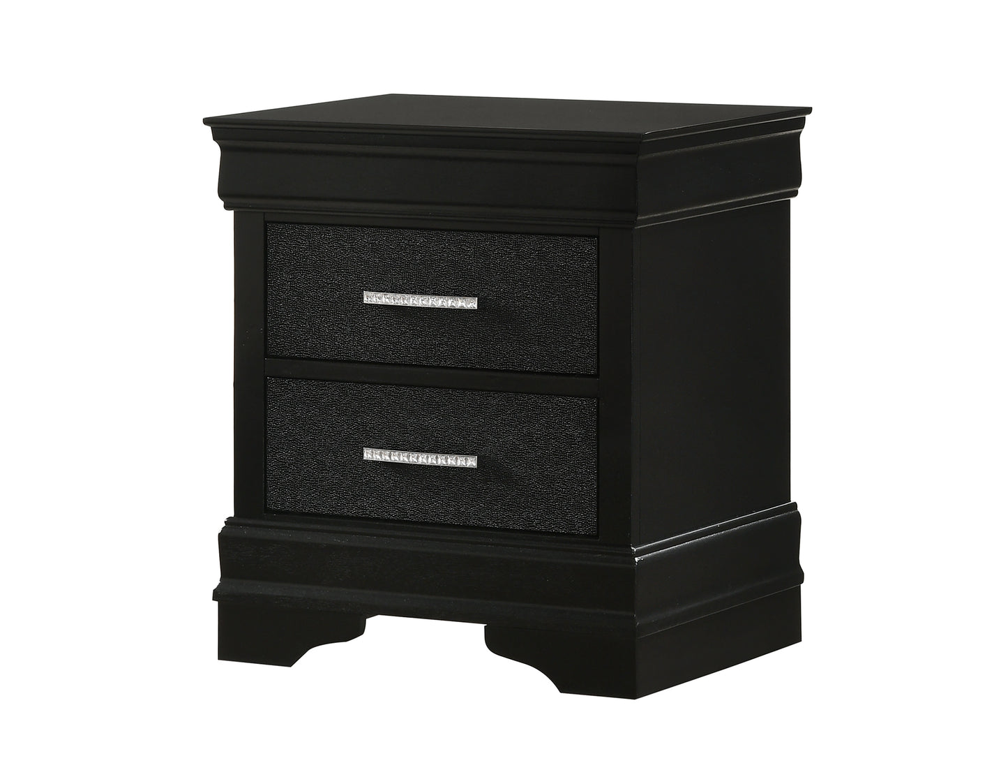 AMALIA NIGHT STAND BLACK