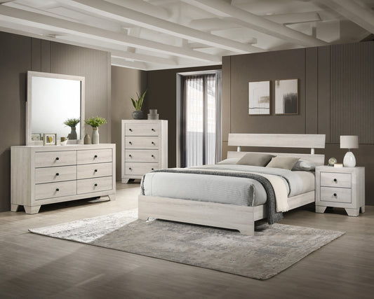 ATTICUS DRESSER MIRROR WHITE