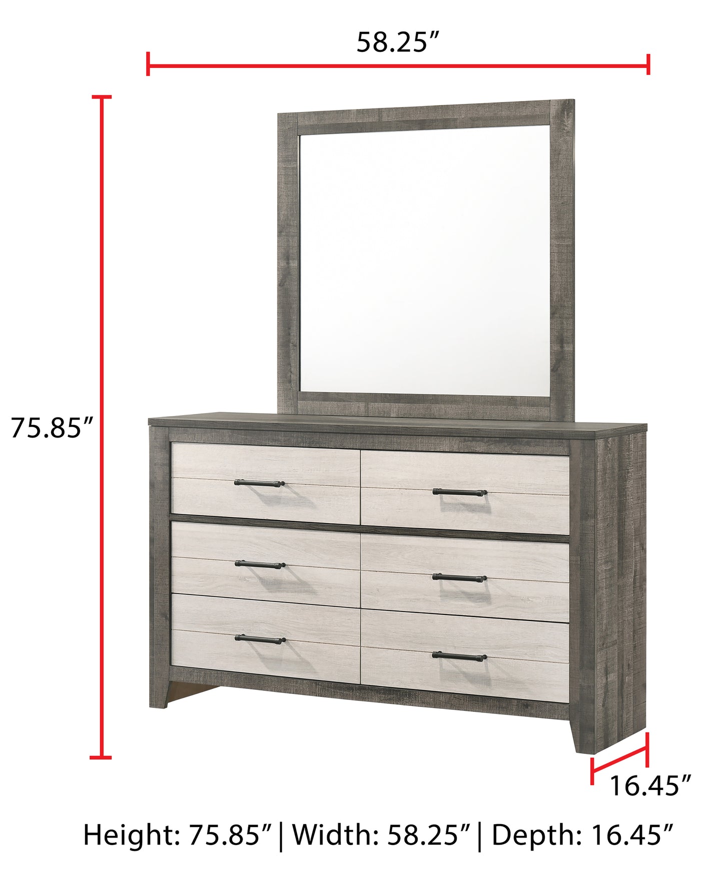 RHETT DRESSER MIRROR