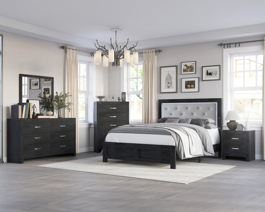 JAYLEN DRESSER MIRROR BLACK