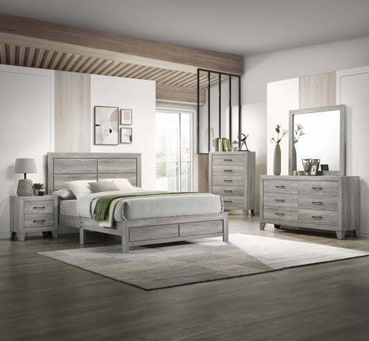 HOPKINS PLATFORM BED 1 BOX DRIFTWOO
