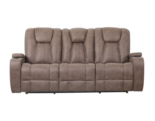 Marlow Sofa, Manual Reclining, Sand