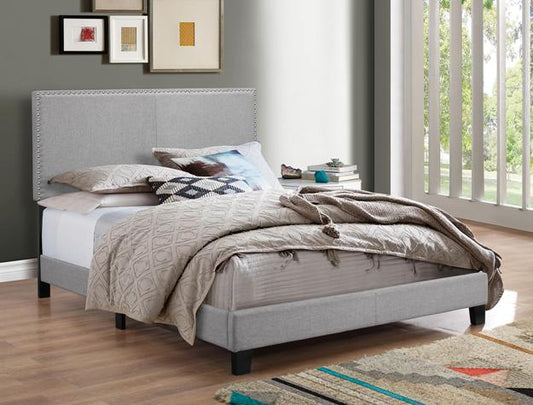 ERIN COMPLETE BED GREY Smyrna Furniture Outlet