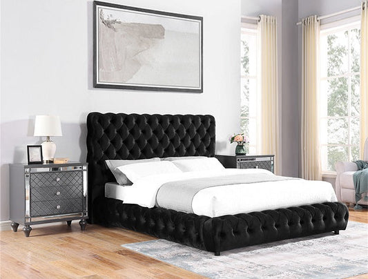 FLORY BED BLACK Smyrna Furniture Outlet