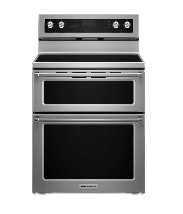 KitchenAid -- Double Oven Electric Range Smyrna Furniture Outlet
