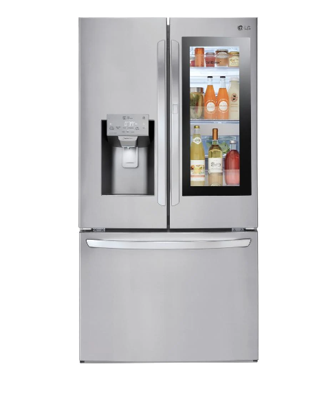 LG -- Smart wi-fi Enabled InstaView Refrigerator Smyrna Furniture Outlet