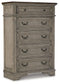 Lodenbay California King Panel Bed with Mirrored Dresser and Chest Smyrna Furniture Outlet