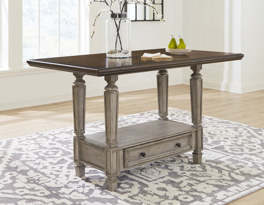 Lodenbay RECT Dining Room Counter Table Smyrna Furniture Outlet