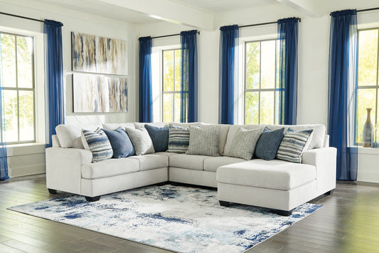 Lowder 4-Piece Sectional with Chaise Smyrna Furniture Outlet