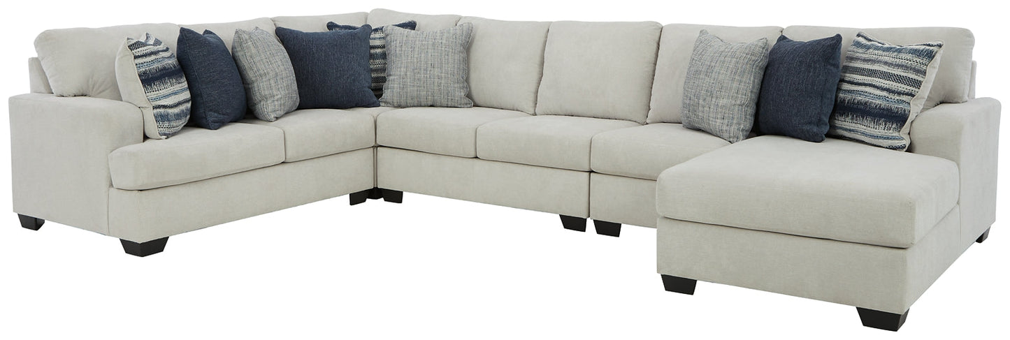 Lowder 5-Piece Sectional with Chaise Smyrna Furniture Outlet