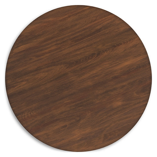 Lyncott Round DRM Counter Table Smyrna Furniture Outlet