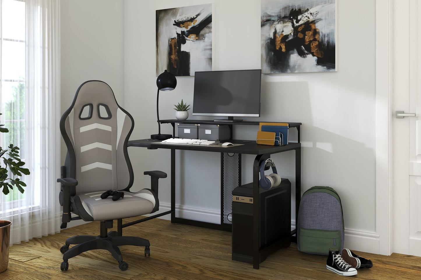 Lynxtyn Home Office Desk Smyrna Furniture Outlet