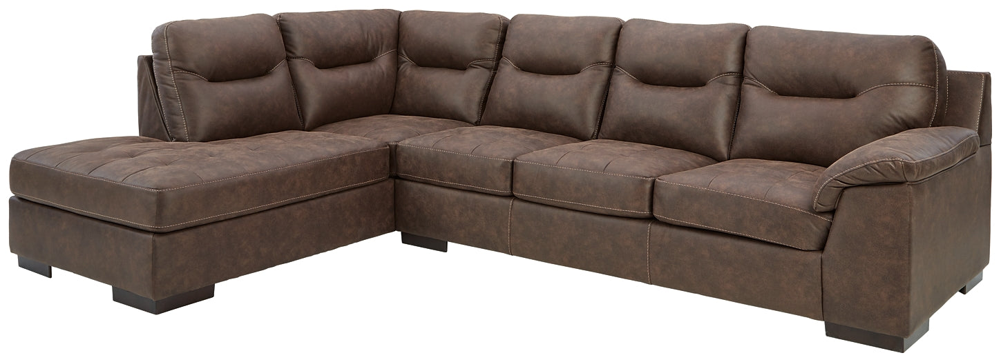 Maderla 2-Piece Sectional with Chaise Smyrna Furniture Outlet