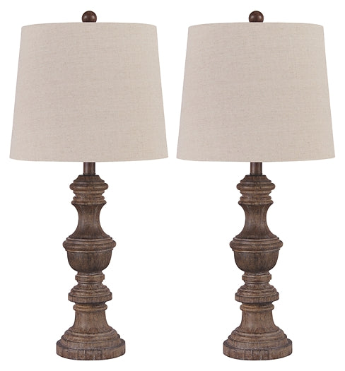 Magaly Poly Table Lamp (2/CN) Smyrna Furniture Outlet