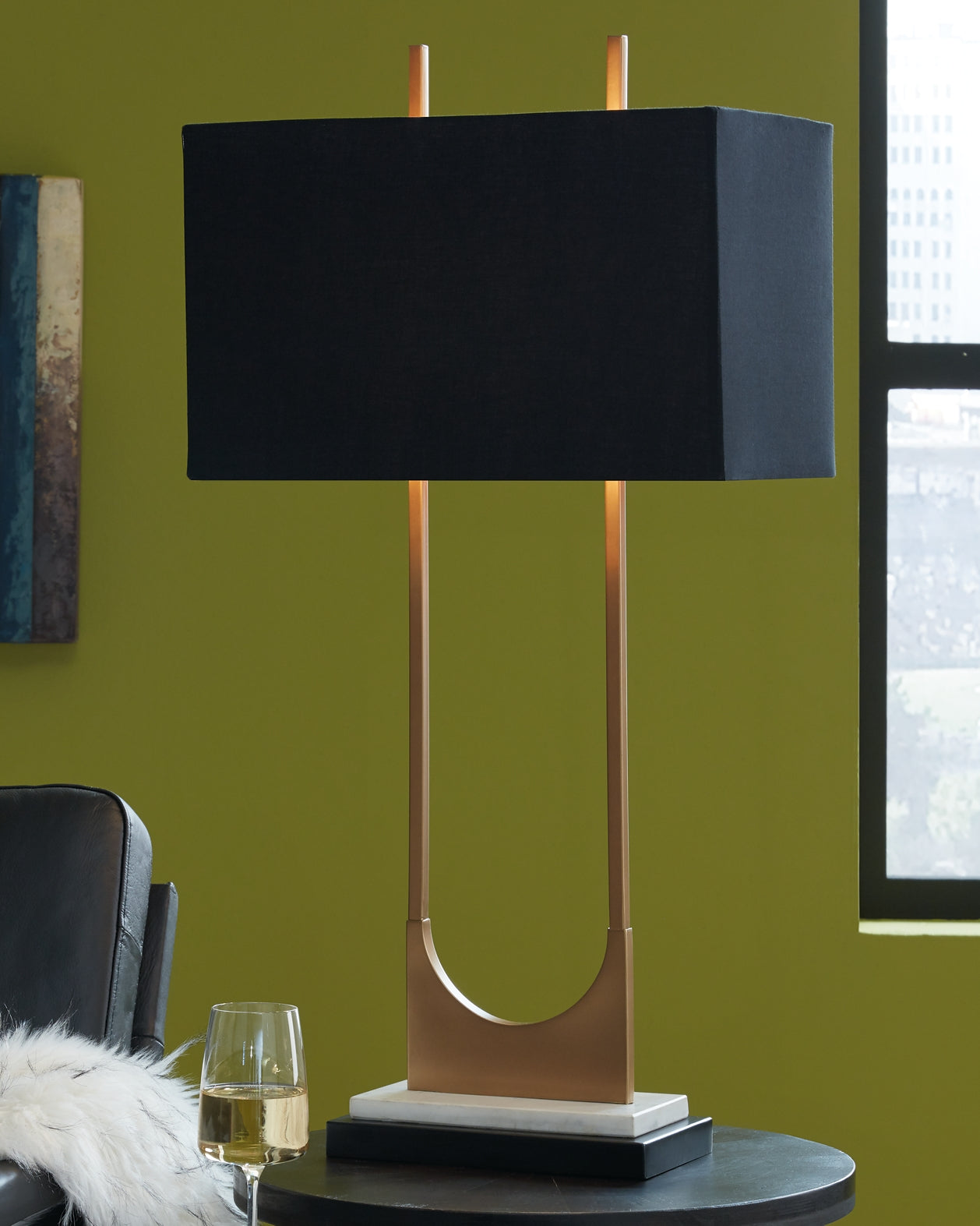 Malana Metal Table Lamp (1/CN) Smyrna Furniture Outlet