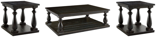 Mallacar Coffee Table with 2 End Tables Smyrna Furniture Outlet