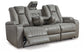Mancin REC Sofa w/Drop Down Table Smyrna Furniture Outlet