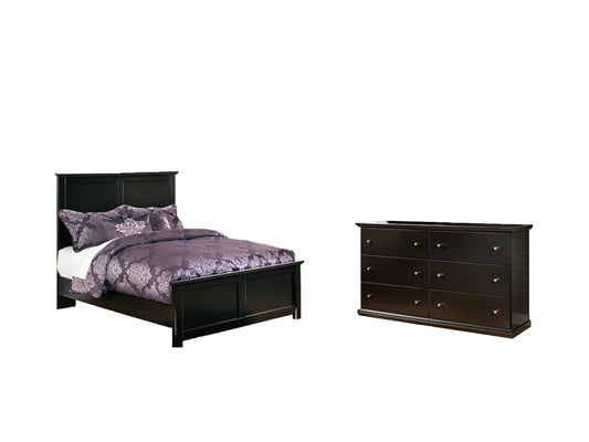 Maribel Full Panel Bed with Dresser Smyrna Furniture Outlet