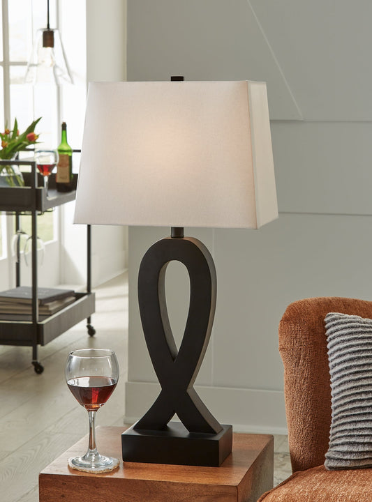 Markellton Poly Table Lamp (2/CN) Smyrna Furniture Outlet