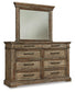 Markenburg Dresser and Mirror Smyrna Furniture Outlet