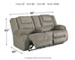 McCade DBL Rec Loveseat w/Console Smyrna Furniture Outlet