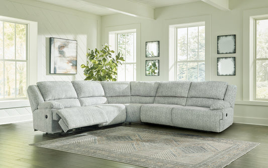 McClelland 5-Piece Reclining Sectional Smyrna Furniture Outlet