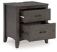 Montillan Two Drawer Night Stand Smyrna Furniture Outlet