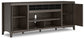 Montillan XL TV Stand w/Fireplace Option Smyrna Furniture Outlet