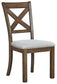 Moriville Dining Table and 4 Chairs and Bench Smyrna Furniture Outlet