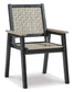 Mount Valley Outdoor Dining Table and 4 Chairs Smyrna Furniture Outlet