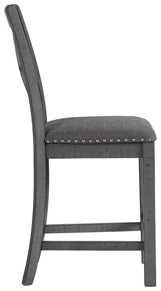 Myshanna Upholstered Barstool (2/CN) Smyrna Furniture Outlet