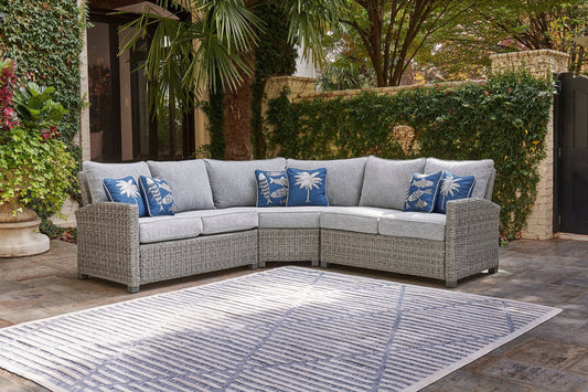 Naples Beach 3-Piece Outdoor Sectional Smyrna Furniture Outlet