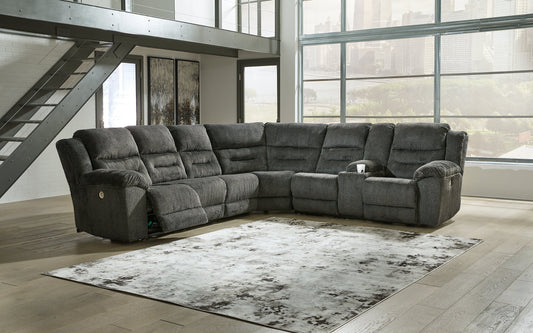 Nettington 4-Piece Power Reclining Sectional Smyrna Furniture Outlet