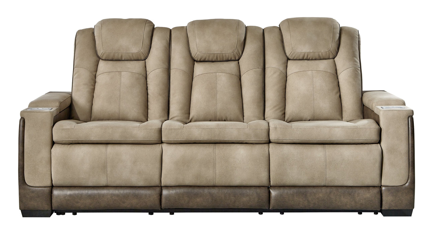 Next-Gen DuraPella PWR REC Sofa with ADJ Headrest Smyrna Furniture Outlet