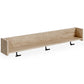 Oliah Wall Mounted Coat Rack w/Shelf Smyrna Furniture Outlet