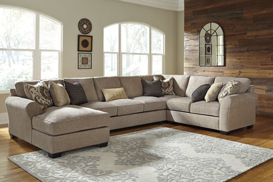 Pantomine 4-Piece Sectional with Chaise Smyrna Furniture Outlet