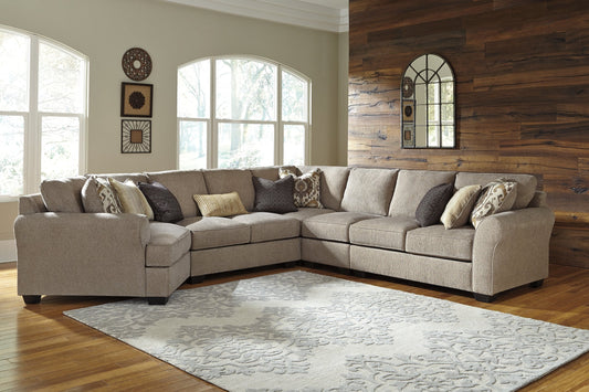 Pantomine 5-Piece Sectional with Cuddler Smyrna Furniture Outlet