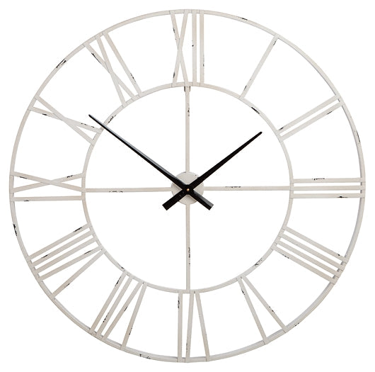 Paquita Wall Clock Smyrna Furniture Outlet